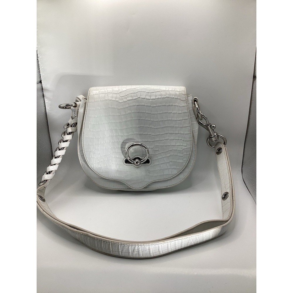 Rebecca Minkoff Crossbody White Leather Handbag